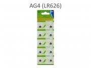Gombelem AG4, LR626 1,55V 10db alkaline