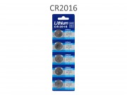 Gombelem CR2016 3V 5db lithium