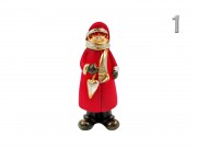 Gyerek figura piros kabátban 12cm 39896 2f