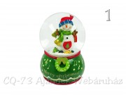 Havazós gömb figura Merry Christmas 15cm AWA100120 4f
