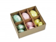 Húsvéti tojás 9db 6/4cm 068620