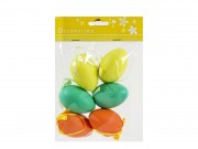Húsvéti tojás színes 6db 6cm DH9216920