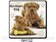 Hűtőmágnes 132 Bordeaux dog kutya 7,5cm