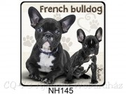 Hűtőmágnes 145 French bulldog kutya 7,5cm