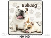 Hűtőmágnes 149 Bulldog kutya 7,5cm