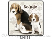 Hűtőmágnes 151 Beagle kutya 7,5cm