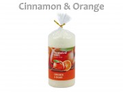 Illatgyertya henger Cinnamon/Orange 12cm