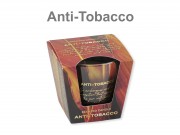 Illatgyertya pohárban Anti-Tobacco 115g