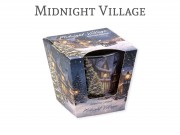 Illatgyertya pohárban Midnight Village 115g