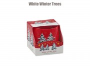 Illatgyertya pohárban White...