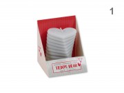 Illatgyertya szív 90g 6f