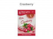 Illatos teamécses Cranberry 6db 4cm