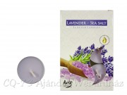 Illatos teamécses Lavender-Sea Salt 6db 4cm