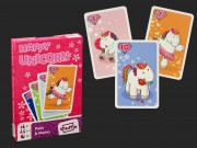 Játékkártya Happy Unicornis 2 az 1-ben