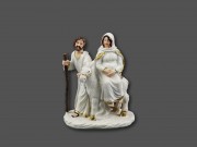 József+Mária szamáron fehér...