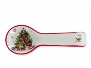 KKarácsonyi fakanáltartó karácsonyfa 24cm 172919