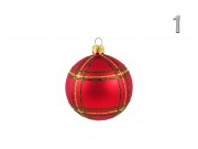 Karácsonyfadísz gömb 6cm AVG111360 3f