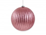 Karácsonyfadísz gömb rózsaszín 18cm AWR302400