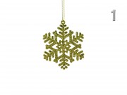 Karácsonyfadísz hópihe arany 7,5cm CAA110540 3f