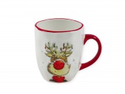 Karácsonyi bögre rénszarvas 300ml 172956