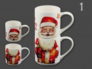 Karácsonyi bögre szett 2db 265ml Q96001100 4f