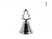 Karácsonyi csengettyű ezüst 10cm A98810320 3f