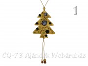 Karácsonyi dekoráció gombos fenyő-szív-csillag DH9871390 3f