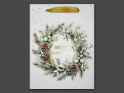 Karácsonyi dísztasak Boldog Karácsonyt óriás 31x12x42cm 370376