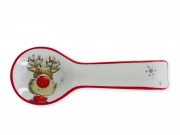 Karácsonyi fakanáltartó rénszarvas 24cm 172920