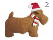 Karácsonyi kutya párna 48cm ANT001870 2f