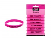 Karkötő rózsaszín Hen Party 6db A9900522