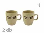 Kávés bögre szett Coffee 2db Q75910030