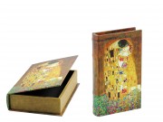 Könyvdoboz Klimt: Csók 21cm 519355/S