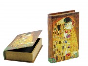 Könyvdoboz Klimt: Csók 26cm 519355/M