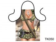 Kötény TK050 Szexi katona nő