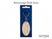 Kulcstartó Biztonsági Őrök Ásza 3,5x11cm FKT094