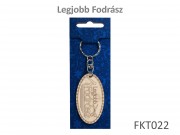 Kulcstartó Legjobb Fodrász 3,5x11cm FKT022