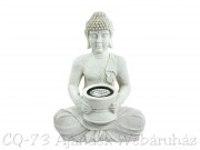 LED-es napelemes Buddha szobor 28cm 095500300