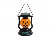 LEDes világító nevető halloween töklámpás 14cm S34090520
