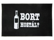 Lábtörlő Bort hoztál? 58x38cm