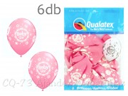Lufi Baby Girl rózsaszín 6db 28cm Q17799
