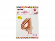 Lufi fólia 4-es rose gold 100cm 222448