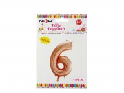 Lufi fólia 6-os rose gold 109cm 222462