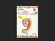 Lufi fólia 9-es rose gold 100cm 222493