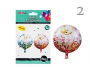 Lufi fólia Baby Girl 45cm 610607
