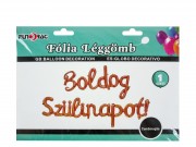 Lufi fólia Boldog Szülinapot rosegold 613407