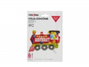 Lufi fólia Happy Birthday mozdony 60x72cm 622334