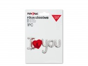 Lufi fólia I love you 123x45cm 622259