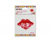 Lufi fólia Kiss me! piros csók 58x51cm 60023