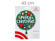 Lufi fólia Merry Christmas 43cm N4010401